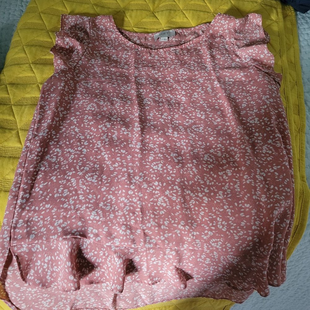 Pink blouse